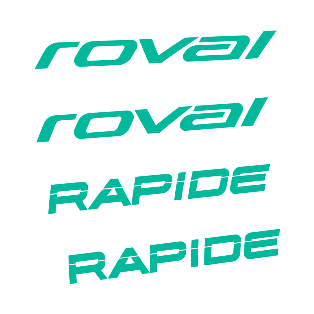 Stickers for Roval Rapide 2021, Handlebar vinyl decals