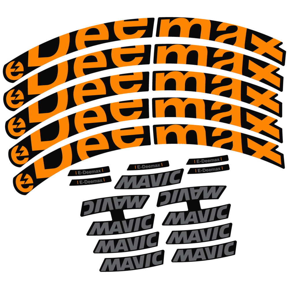 Decal for Mavic E-Deemax 2025, Mountain Wheel, bike sticker vinyl