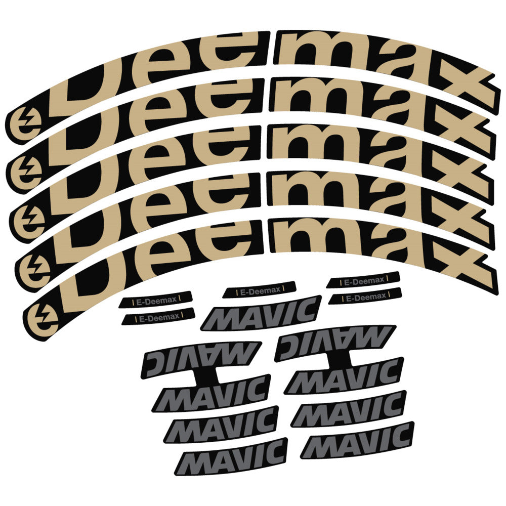 Decal for Mavic E-Deemax 2025, Mountain Wheel, bike sticker vinyl