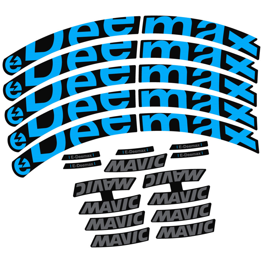 Decal for Mavic E-Deemax 2025, Mountain Wheel, bike sticker vinyl