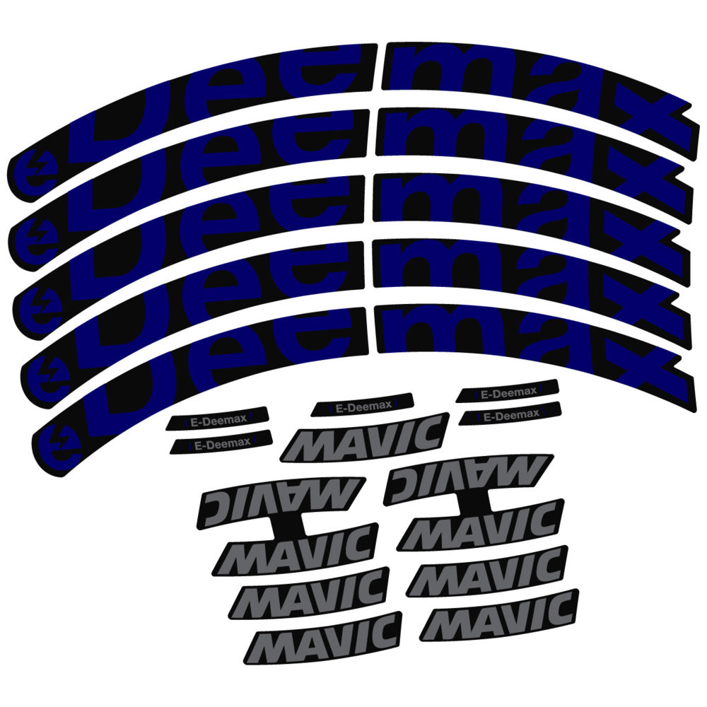 Decal for Mavic E-Deemax 2025, Mountain Wheel, bike sticker vinyl