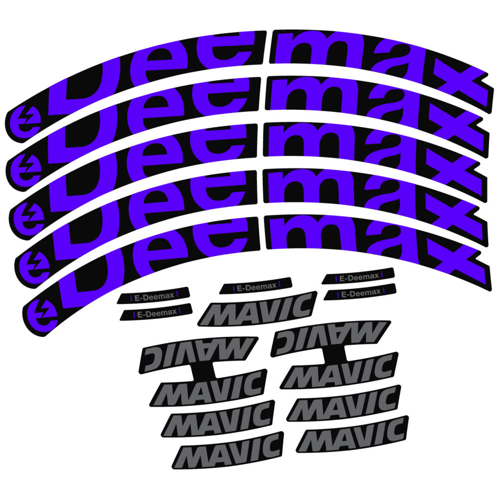 Decal for Mavic E-Deemax 2025, Mountain Wheel, bike sticker vinyl