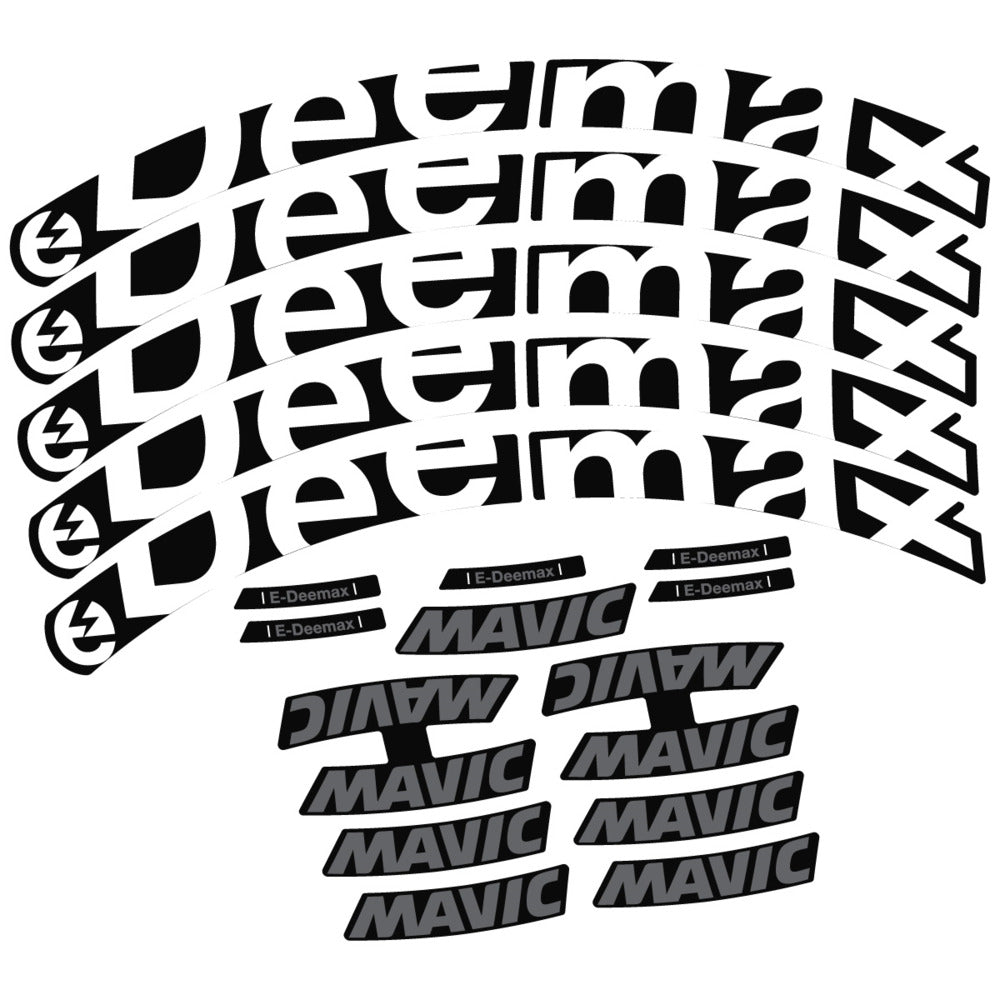 Decal for Mavic E-Deemax 2025, Mountain Wheel, bike sticker vinyl