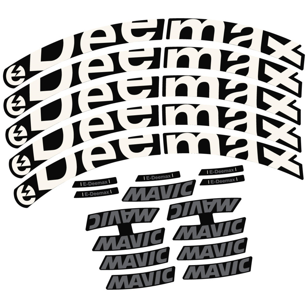 Decal for Mavic E-Deemax 2025, Mountain Wheel, bike sticker vinyl