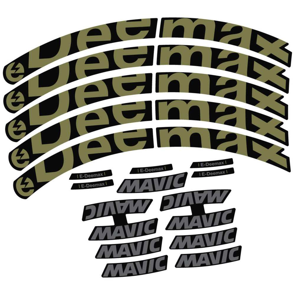 Decal for Mavic E-Deemax 2025, Mountain Wheel, bike sticker vinyl