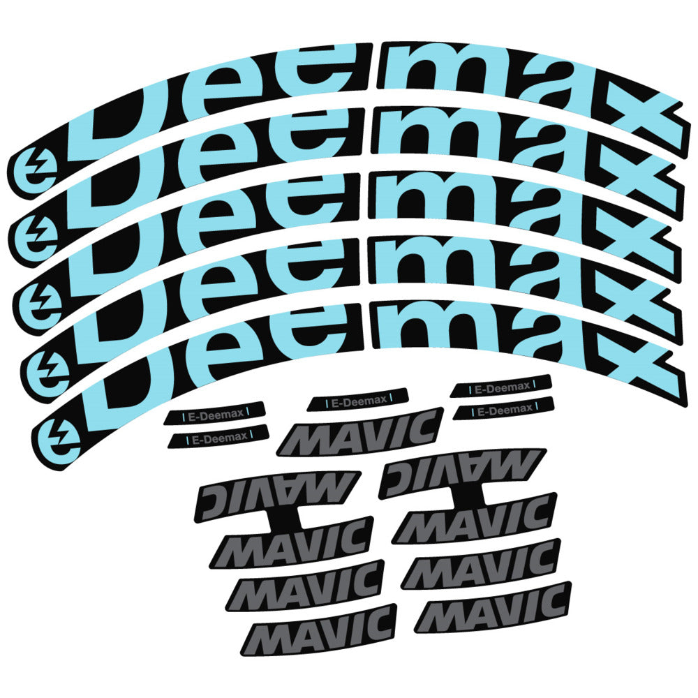 Decal for Mavic E-Deemax 2025, Mountain Wheel, bike sticker vinyl