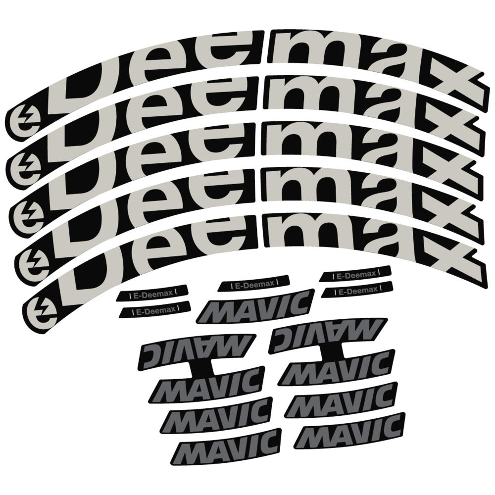 Decal for Mavic E-Deemax 2025, Mountain Wheel, bike sticker vinyl