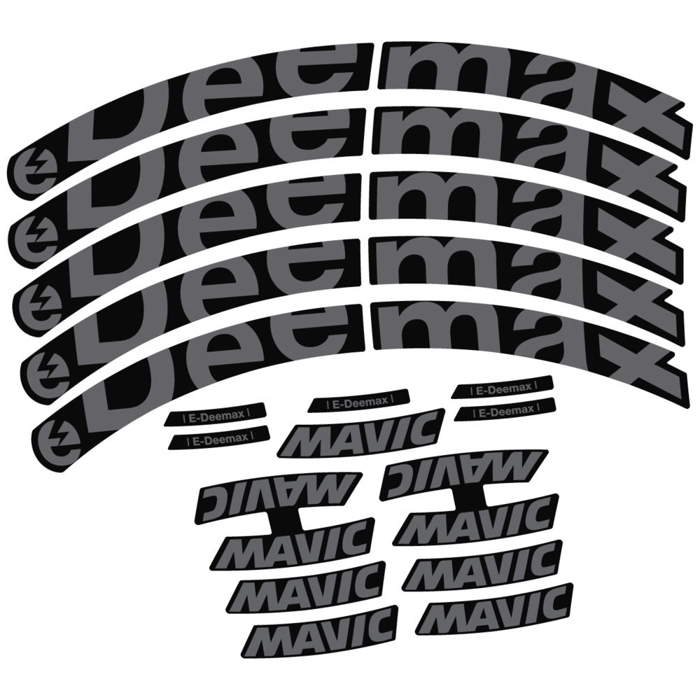 Decal for Mavic E-Deemax 2025, Mountain Wheel, bike sticker vinyl