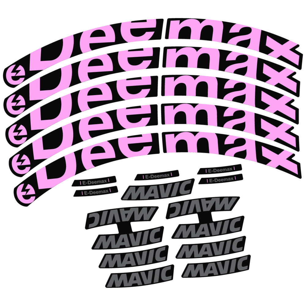Decal for Mavic E-Deemax 2025, Mountain Wheel, bike sticker vinyl