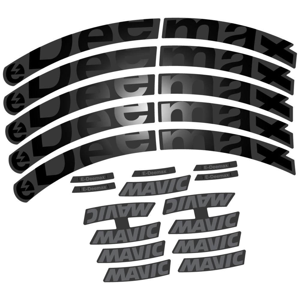 Decal for Mavic E-Deemax 2025, Mountain Wheel, bike sticker vinyl