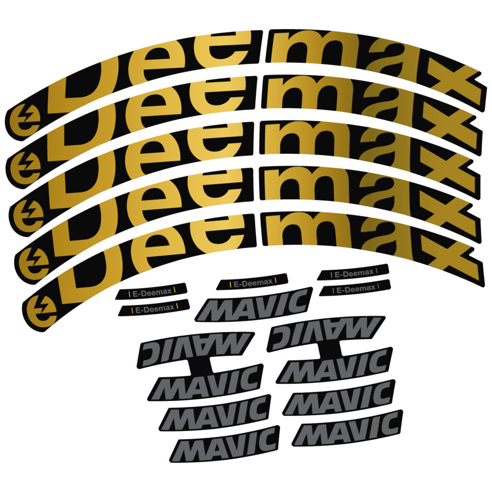 Decal for Mavic E-Deemax 2025, Mountain Wheel, bike sticker vinyl
