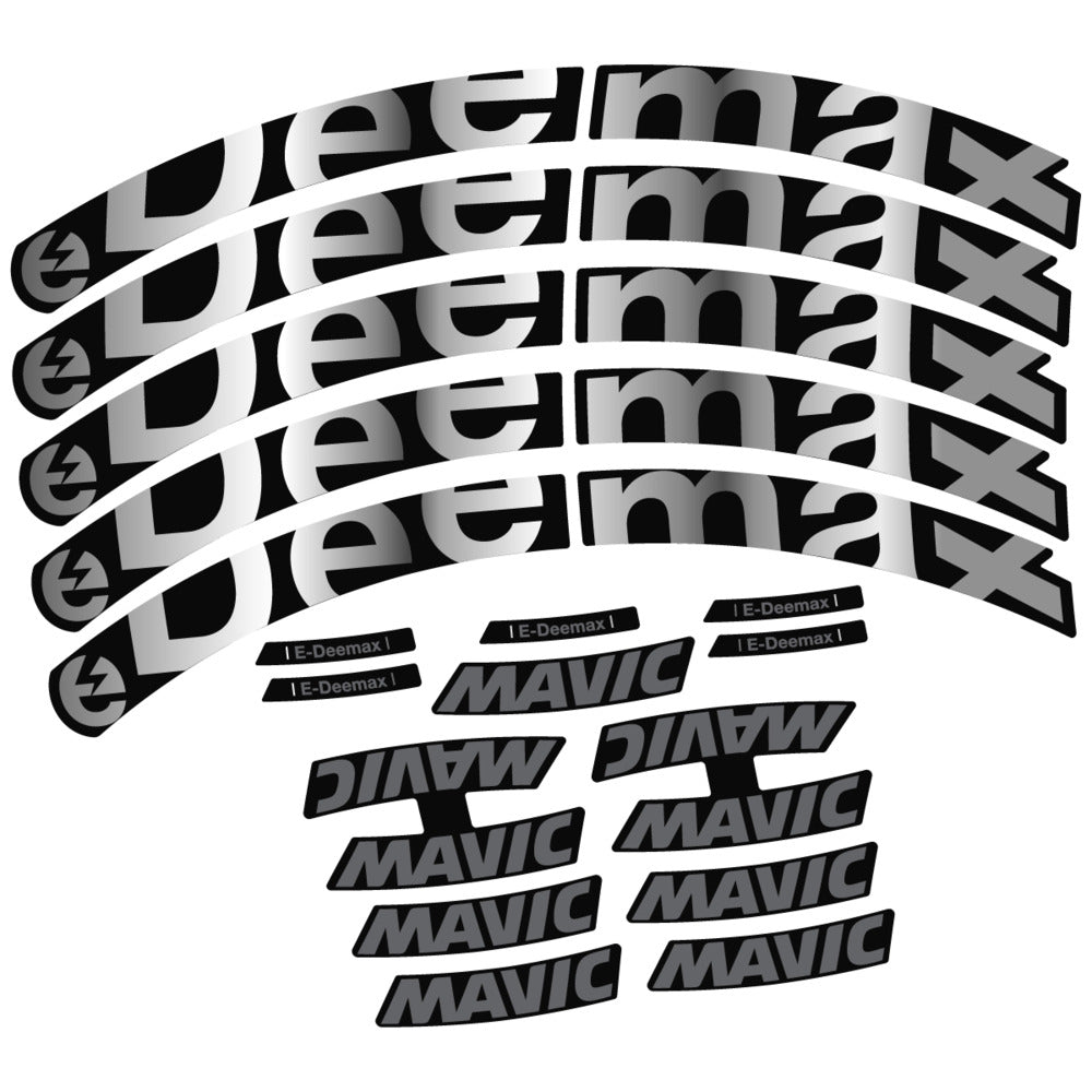 Decal for Mavic E-Deemax 2025, Mountain Wheel, bike sticker vinyl