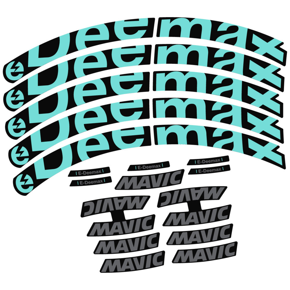 Decal for Mavic E-Deemax 2025, Mountain Wheel, bike sticker vinyl