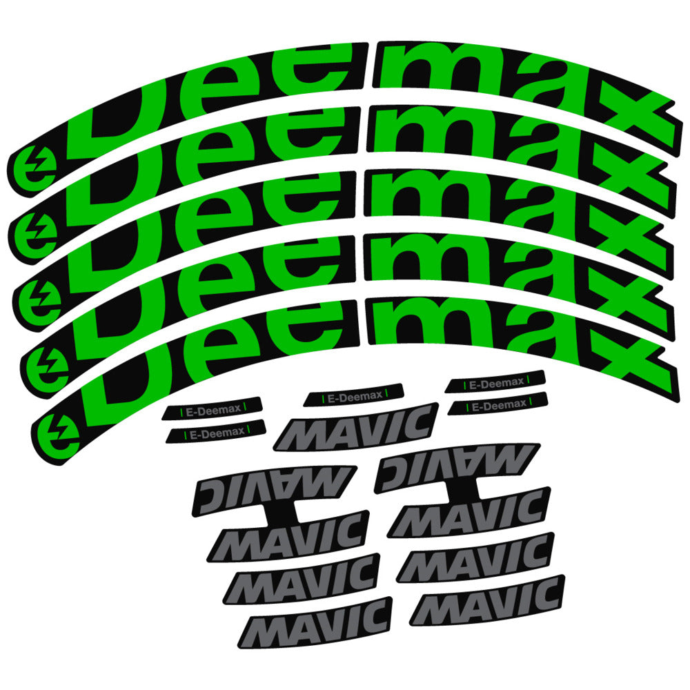 Decal for Mavic E-Deemax 2025, Mountain Wheel, bike sticker vinyl