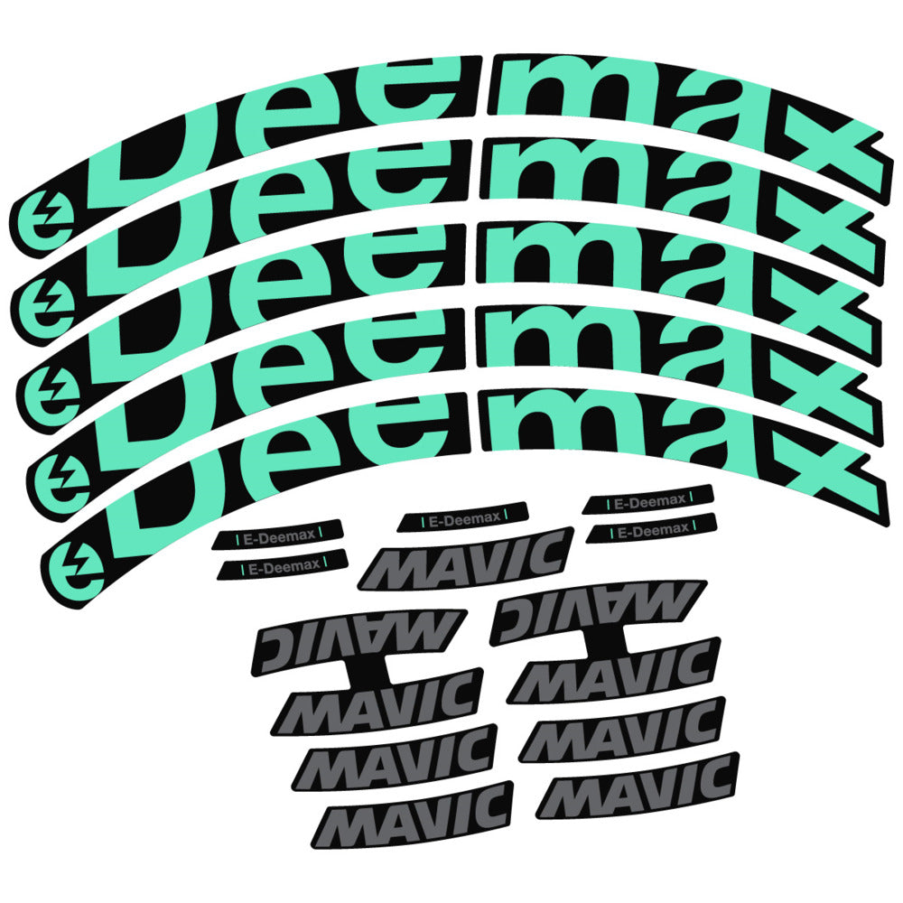 Decal for Mavic E-Deemax 2025, Mountain Wheel, bike sticker vinyl