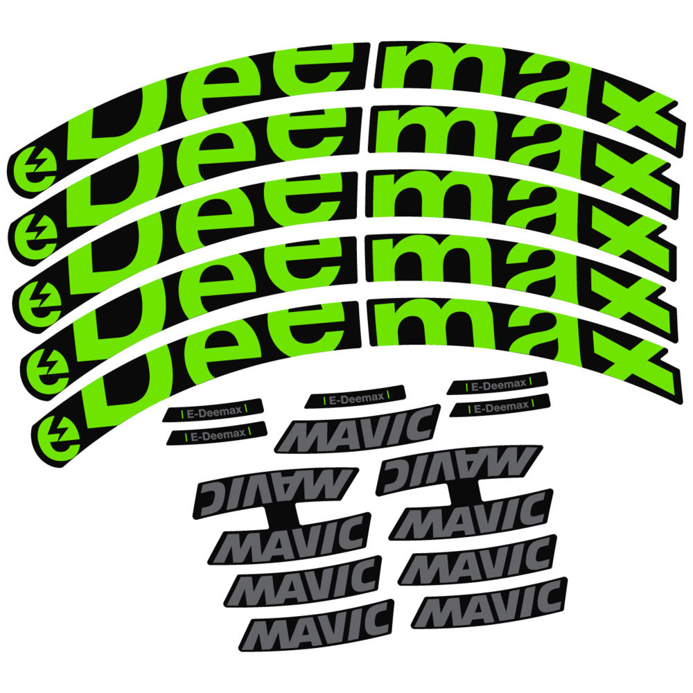 Decal for Mavic E-Deemax 2025, Mountain Wheel, bike sticker vinyl