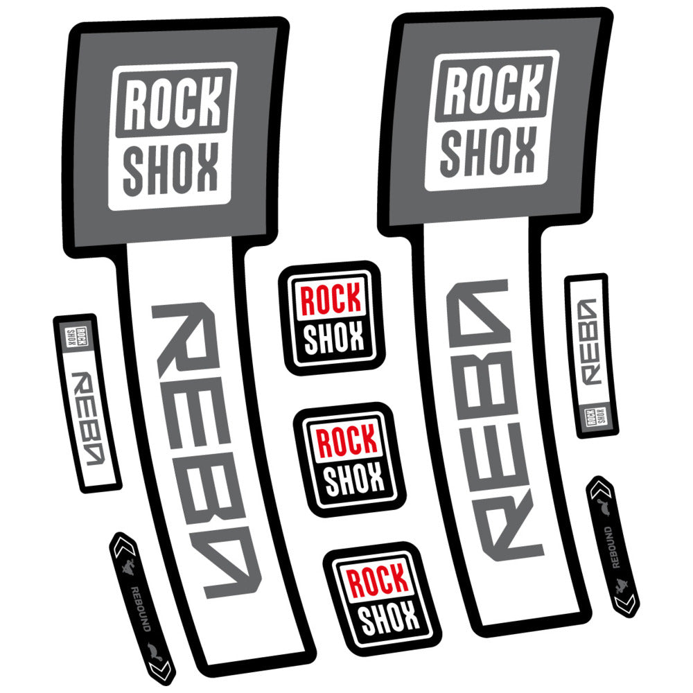 Decal RockShox Reba Base 2026, Fork 29" 32mm, bike sticker vinyl