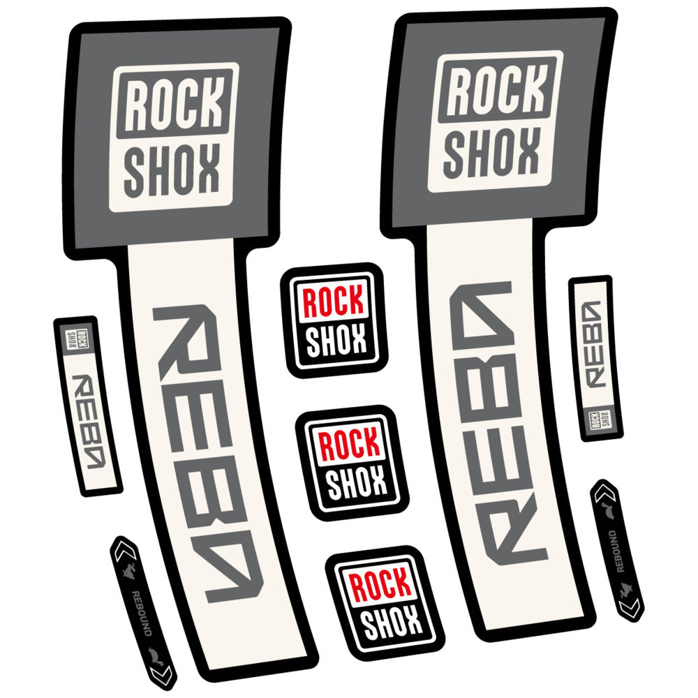 Decal RockShox Reba Base 2026, Fork 29" 32mm, bike sticker vinyl