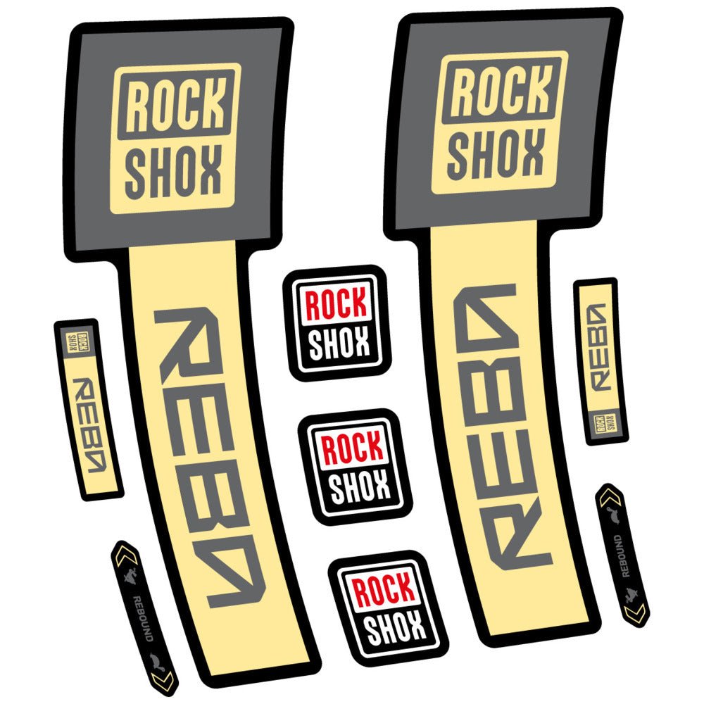 Decal RockShox Reba Base 2026, Fork 29" 32mm, bike sticker vinyl