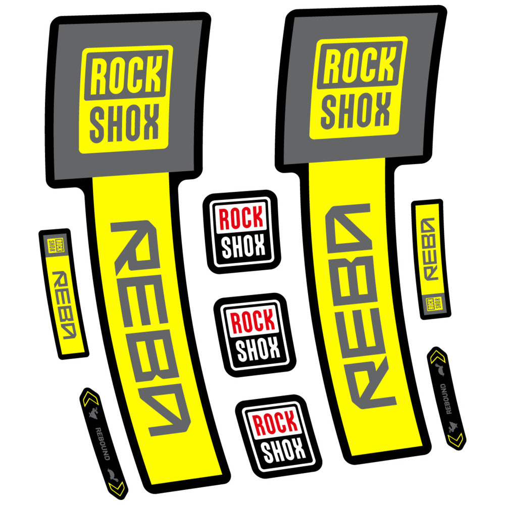 Decal RockShox Reba Base 2026, Fork 29" 32mm, bike sticker vinyl