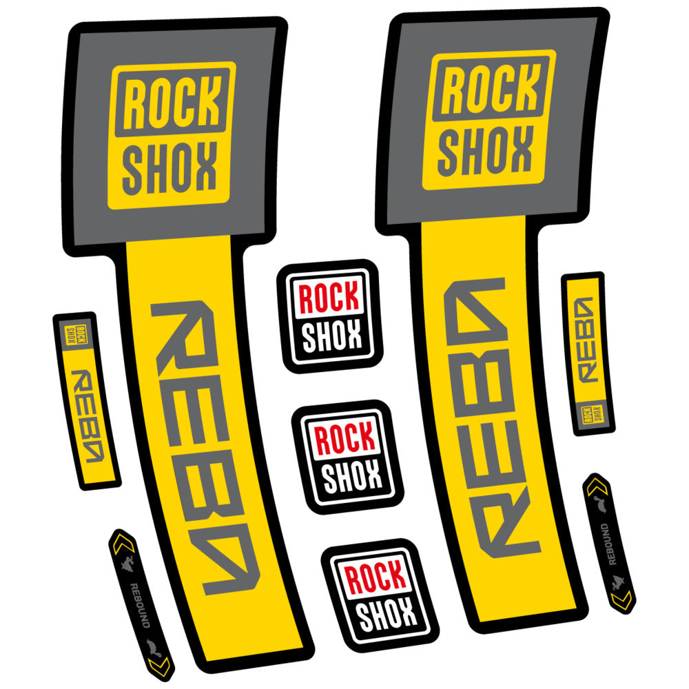 Decal RockShox Reba Base 2026, Fork 29" 32mm, bike sticker vinyl