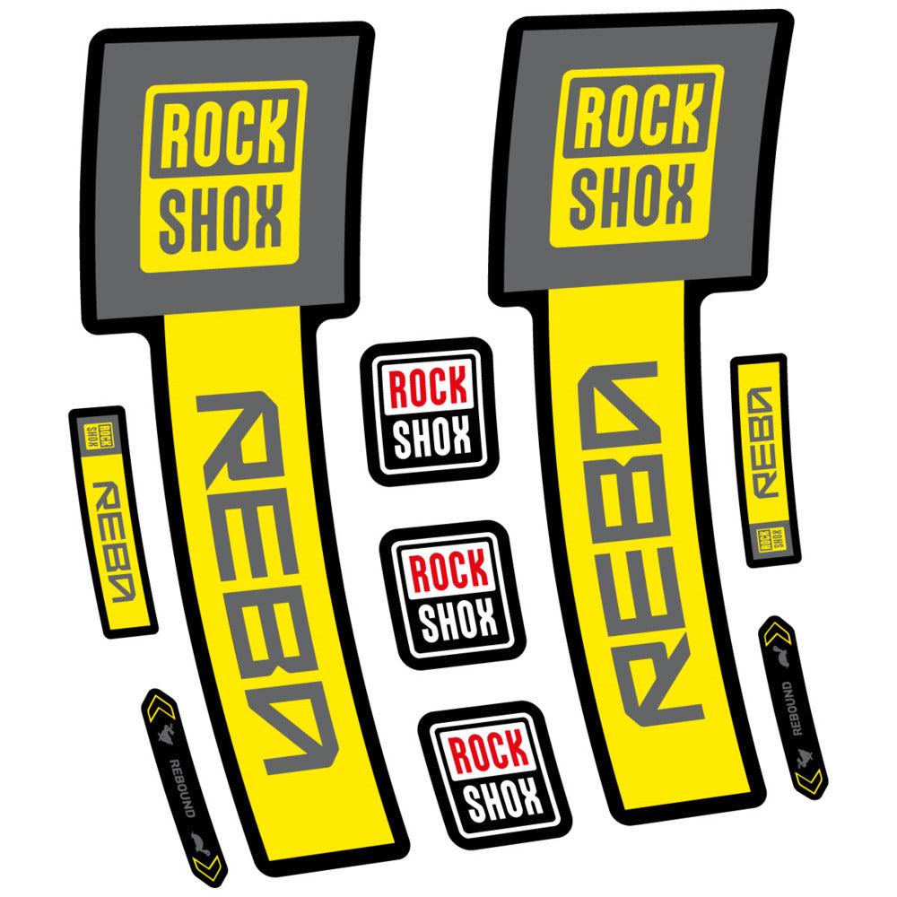 Decal RockShox Reba Base 2026, Fork 29" 32mm, bike sticker vinyl