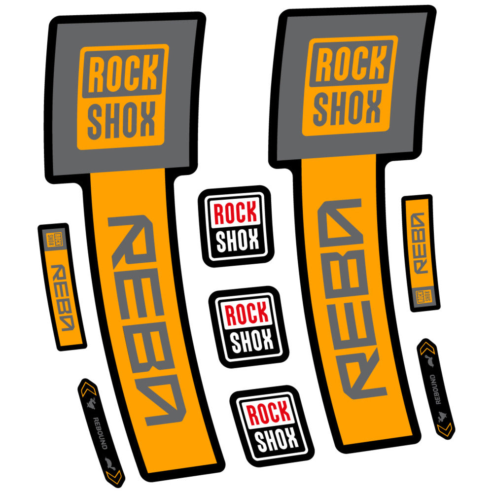 Decal RockShox Reba Base 2026, Fork 29" 32mm, bike sticker vinyl