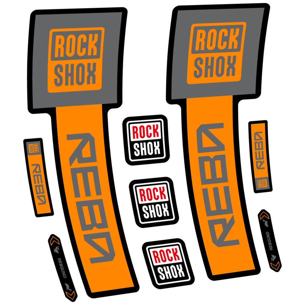 Decal RockShox Reba Base 2026, Fork 29" 32mm, bike sticker vinyl