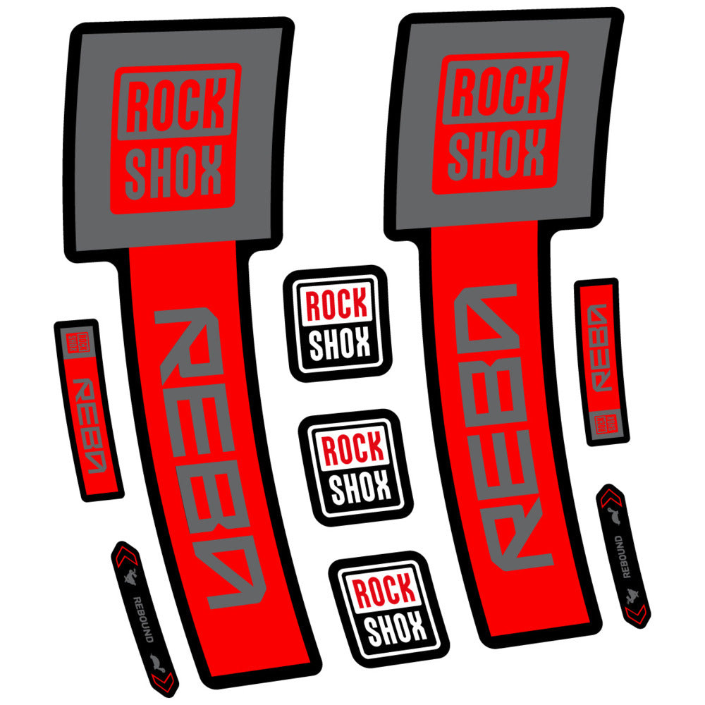 Decal RockShox Reba Base 2026, Fork 29" 32mm, bike sticker vinyl