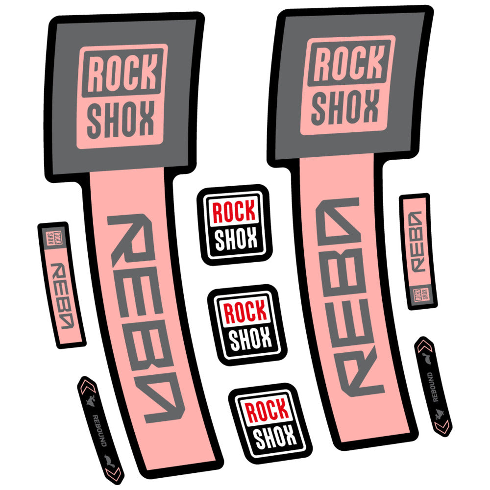 Decal RockShox Reba Base 2026, Fork 29" 32mm, bike sticker vinyl