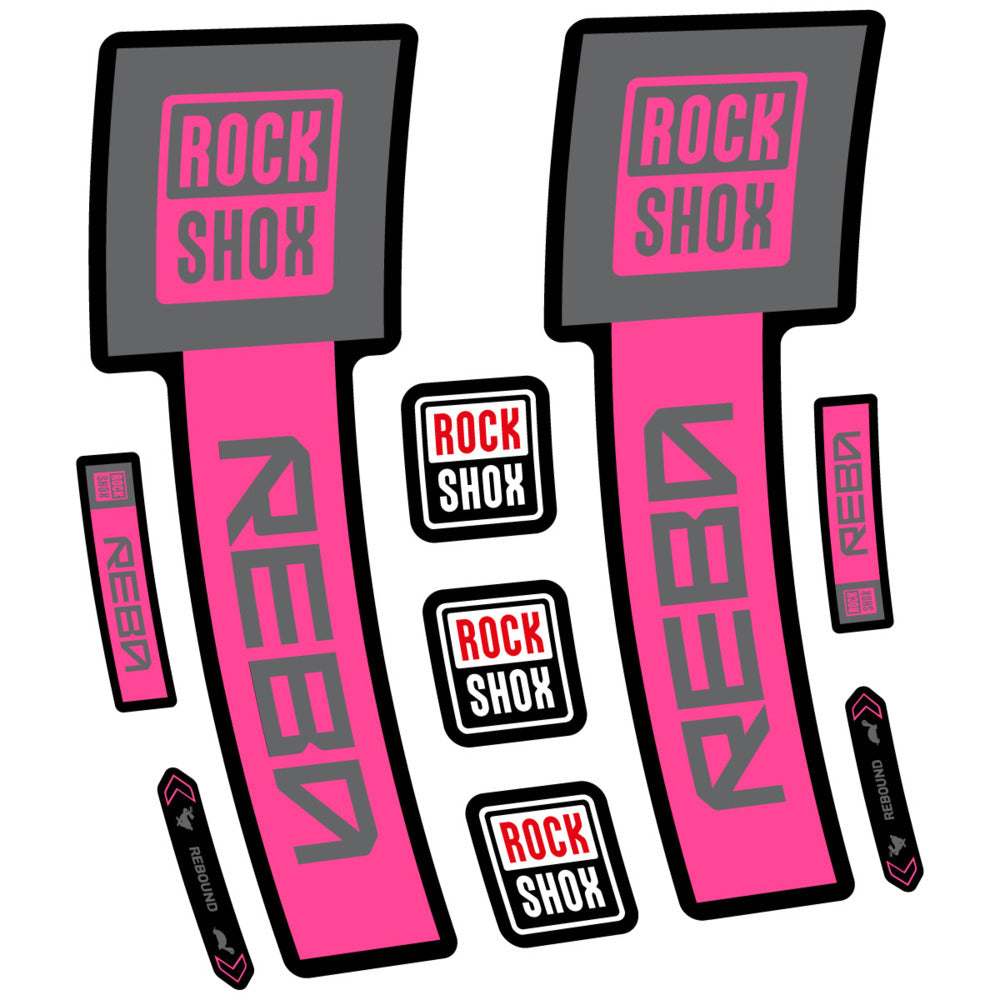 Decal RockShox Reba Base 2026, Fork 29" 32mm, bike sticker vinyl