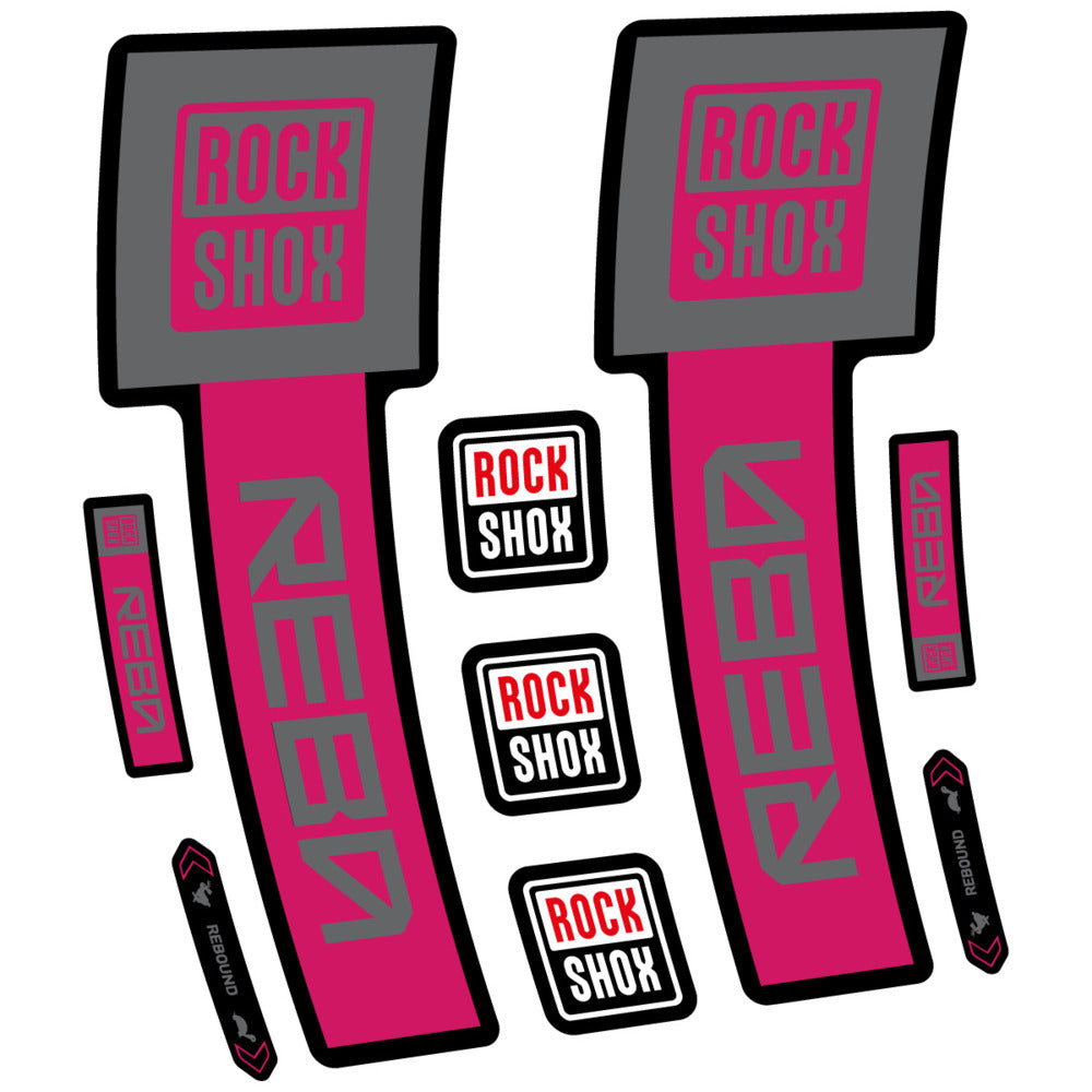 Decal RockShox Reba Base 2026, Fork 29" 32mm, bike sticker vinyl