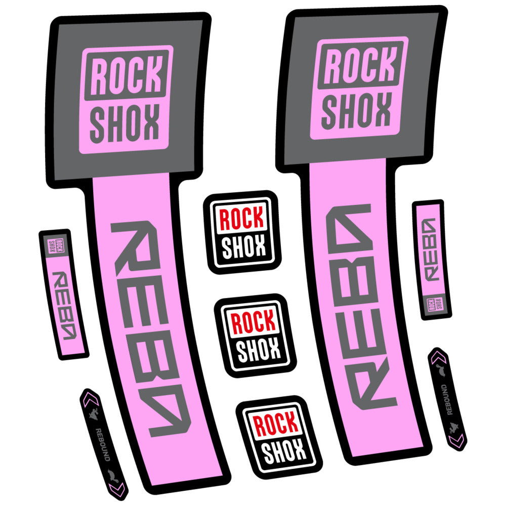 Decal RockShox Reba Base 2026, Fork 29" 32mm, bike sticker vinyl