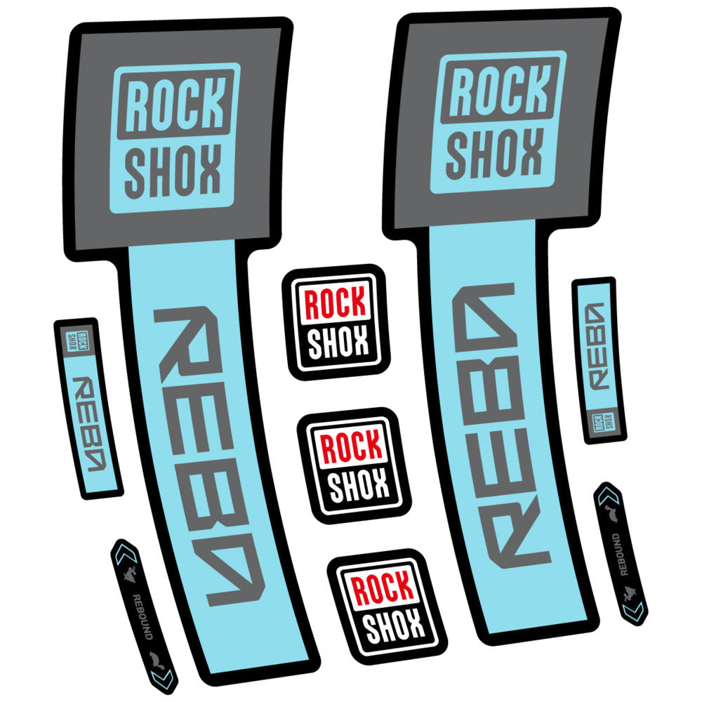 Decal RockShox Reba Base 2026, Fork 29" 32mm, bike sticker vinyl