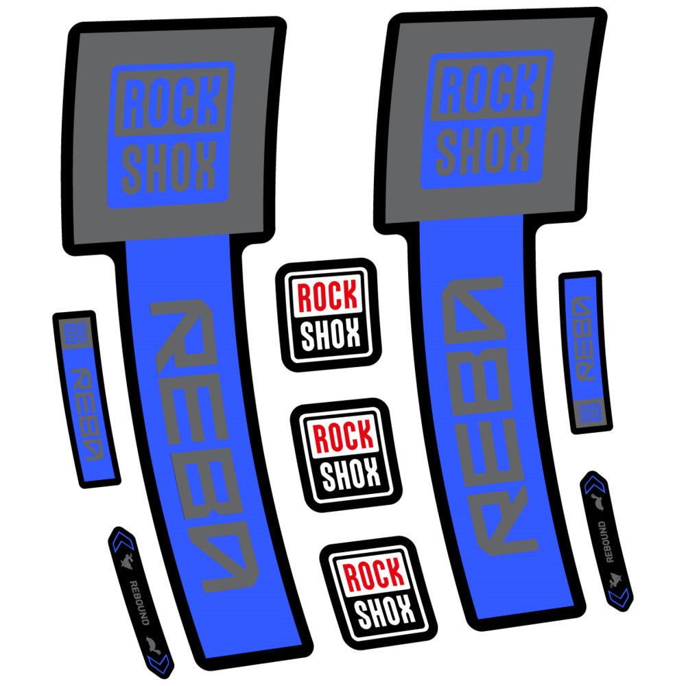 Decal RockShox Reba Base 2026, Fork 29" 32mm, bike sticker vinyl