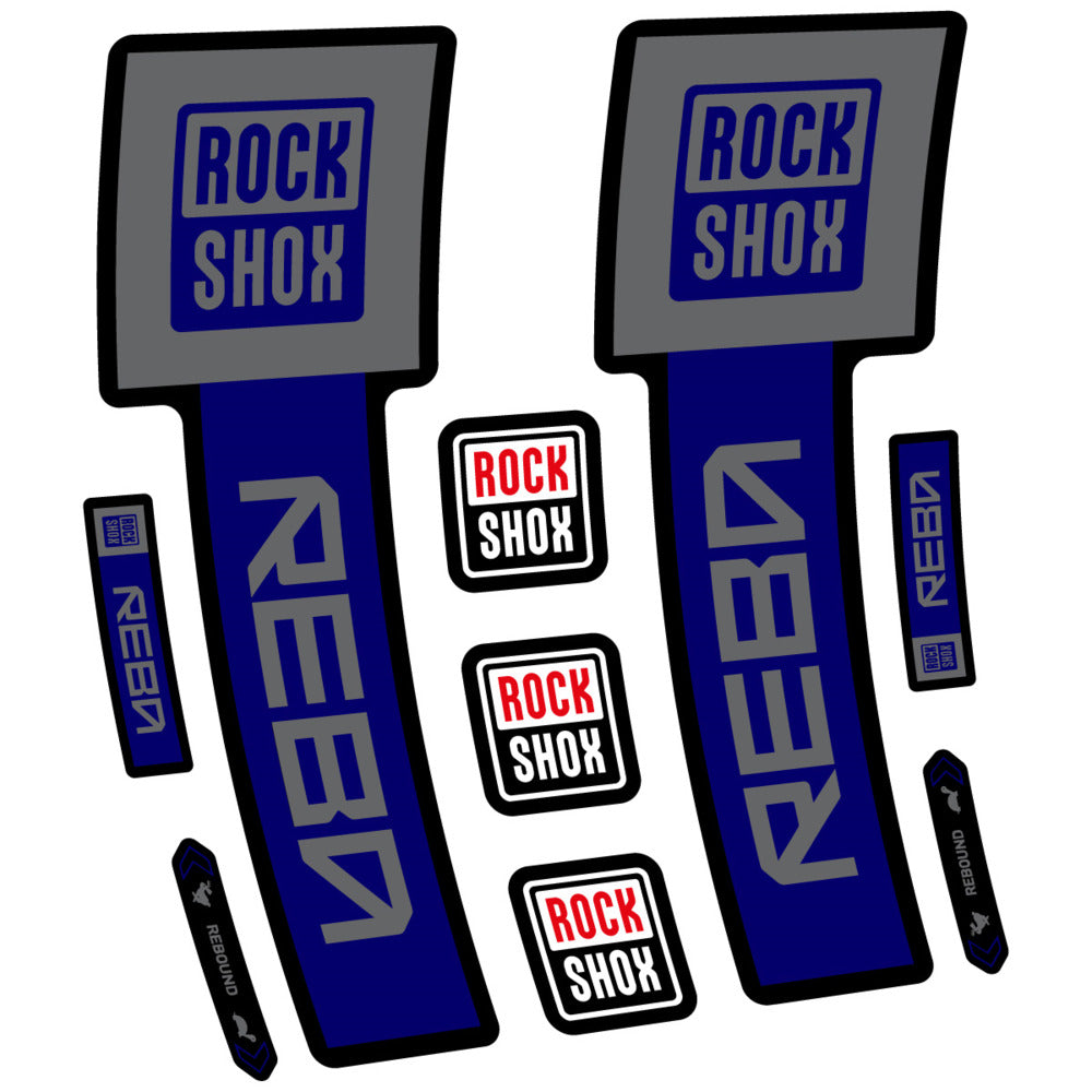Decal RockShox Reba Base 2026, Fork 29" 32mm, bike sticker vinyl