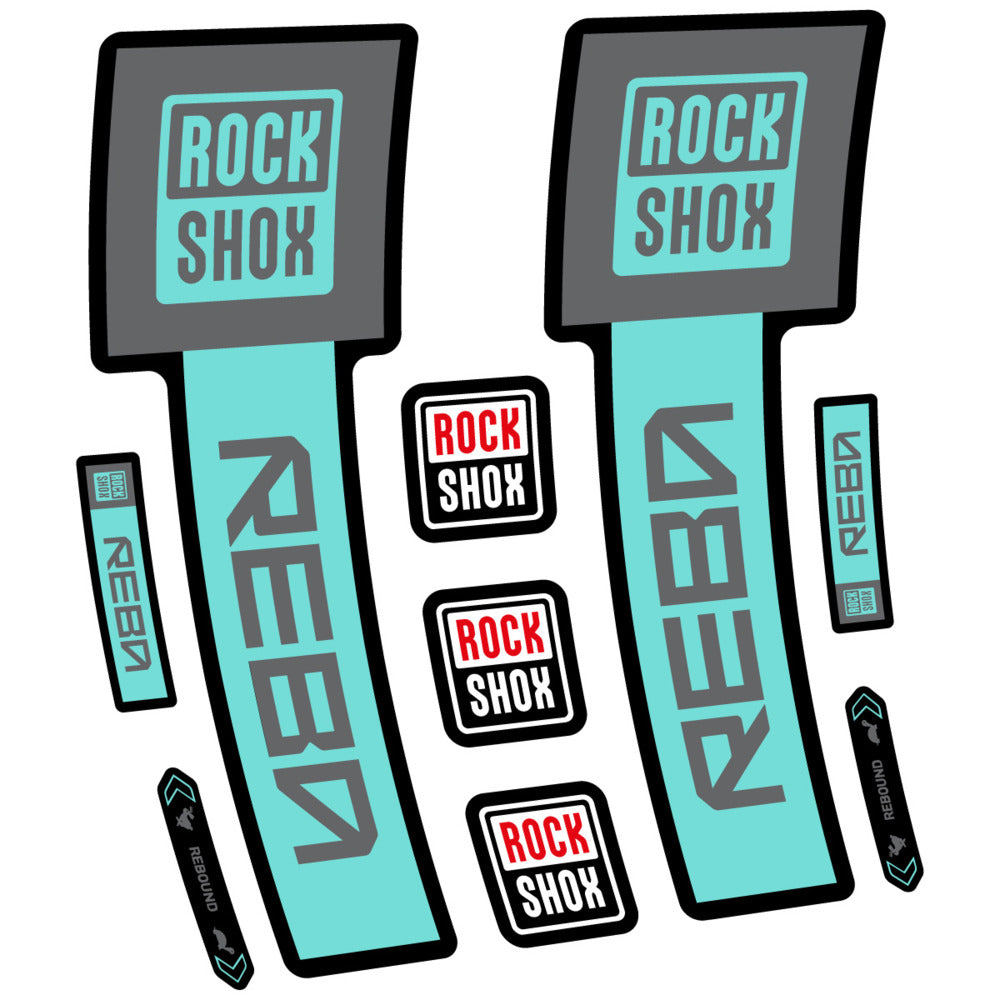 Decal RockShox Reba Base 2026, Fork 29" 32mm, bike sticker vinyl
