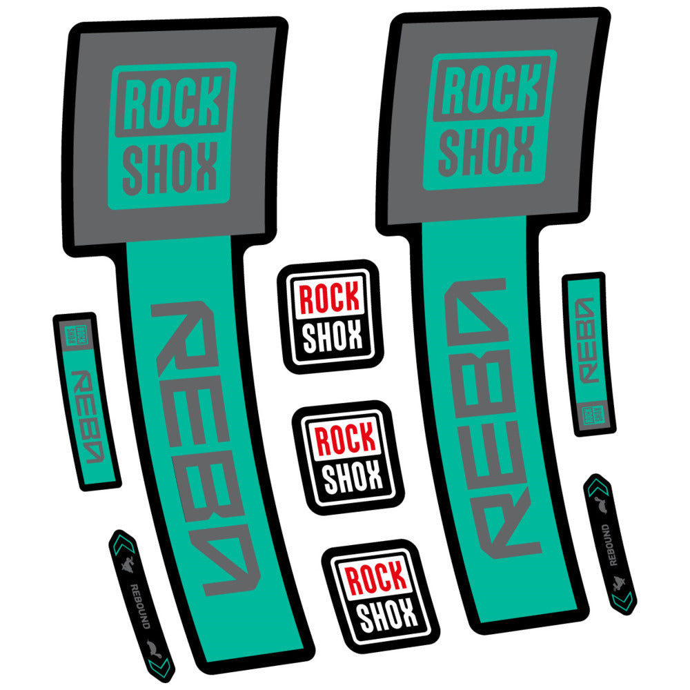 Decal RockShox Reba Base 2026, Fork 29" 32mm, bike sticker vinyl