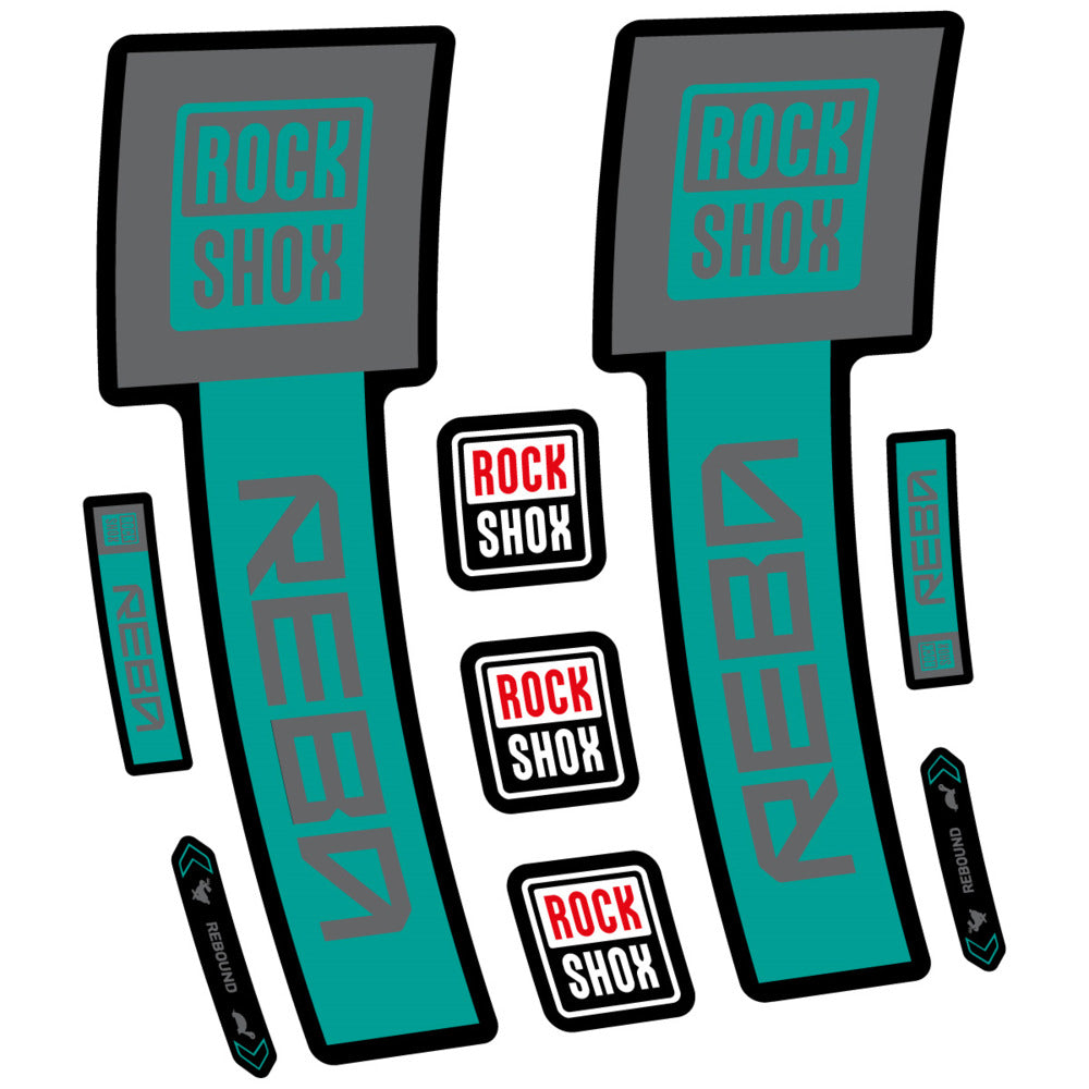 Decal RockShox Reba Base 2026, Fork 29" 32mm, bike sticker vinyl