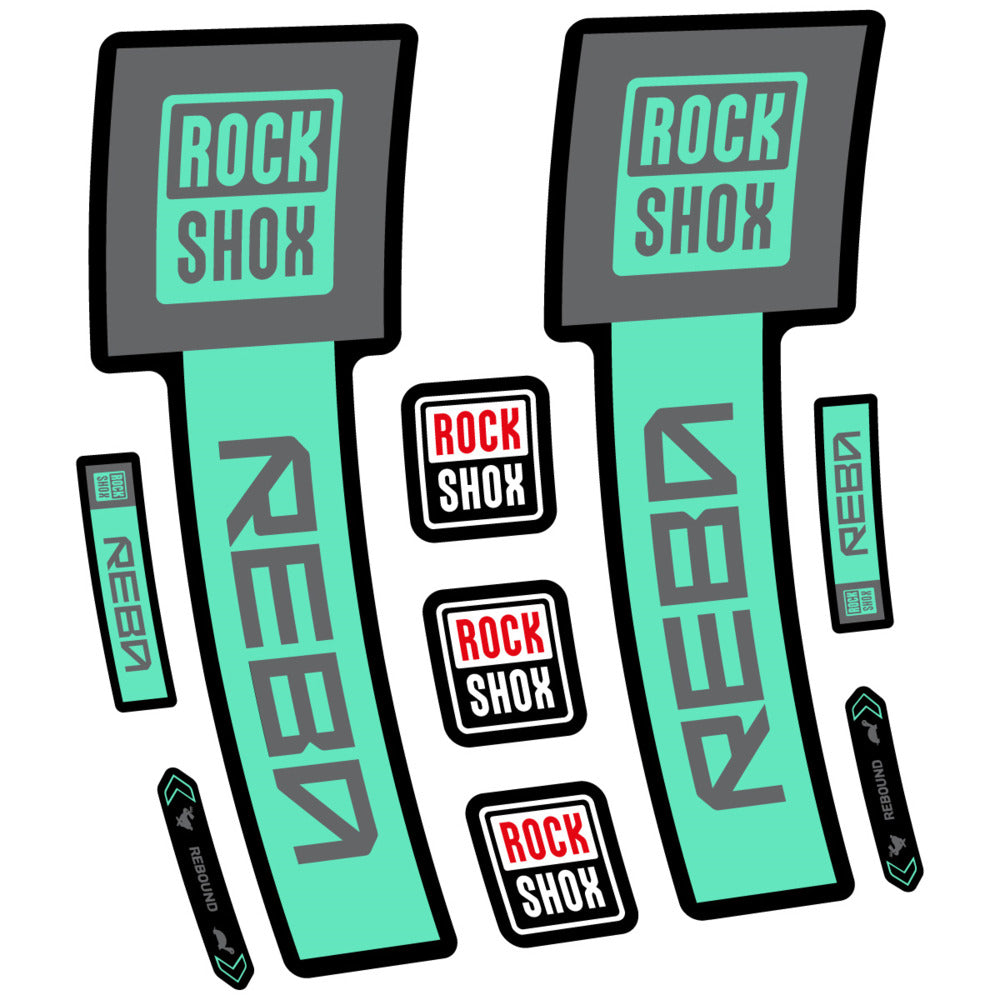 Decal RockShox Reba Base 2026, Fork 29" 32mm, bike sticker vinyl
