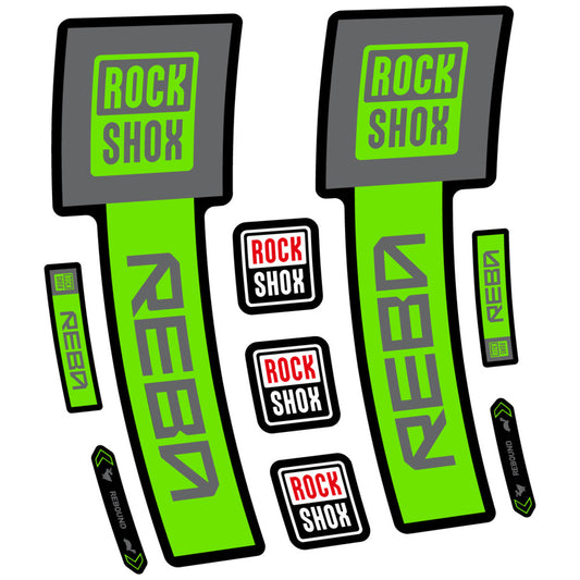 Decal RockShox Reba Base 2026, Fork 29" 32mm, bike sticker vinyl