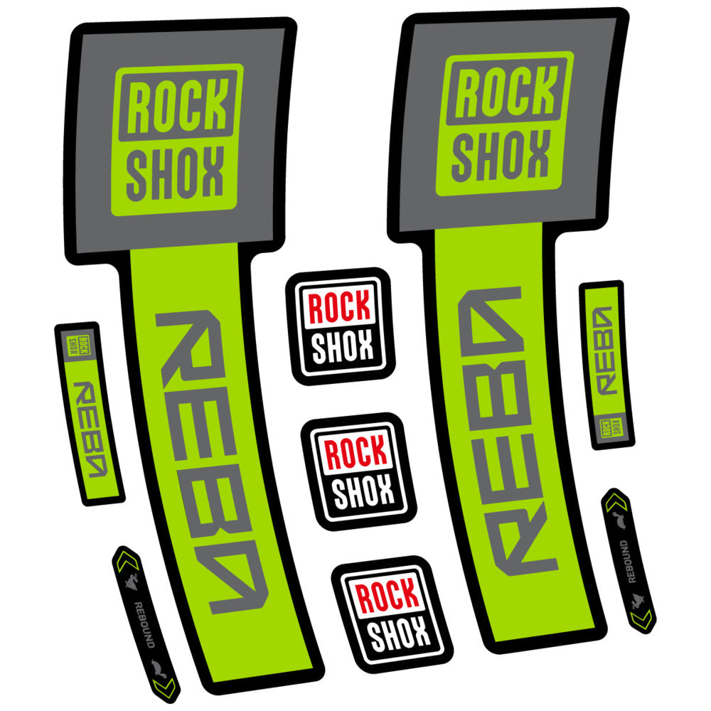 Decal RockShox Reba Base 2026, Fork 29" 32mm, bike sticker vinyl