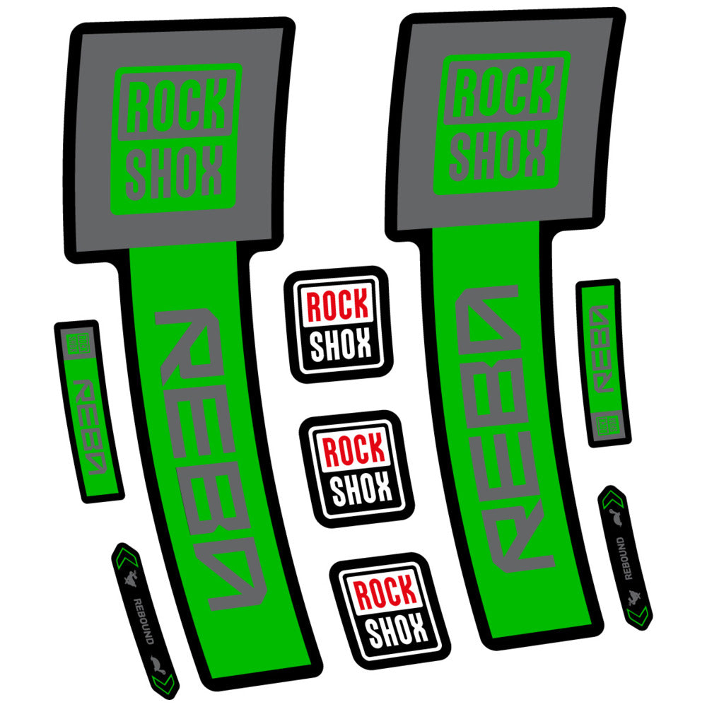 Decal RockShox Reba Base 2026, Fork 29" 32mm, bike sticker vinyl
