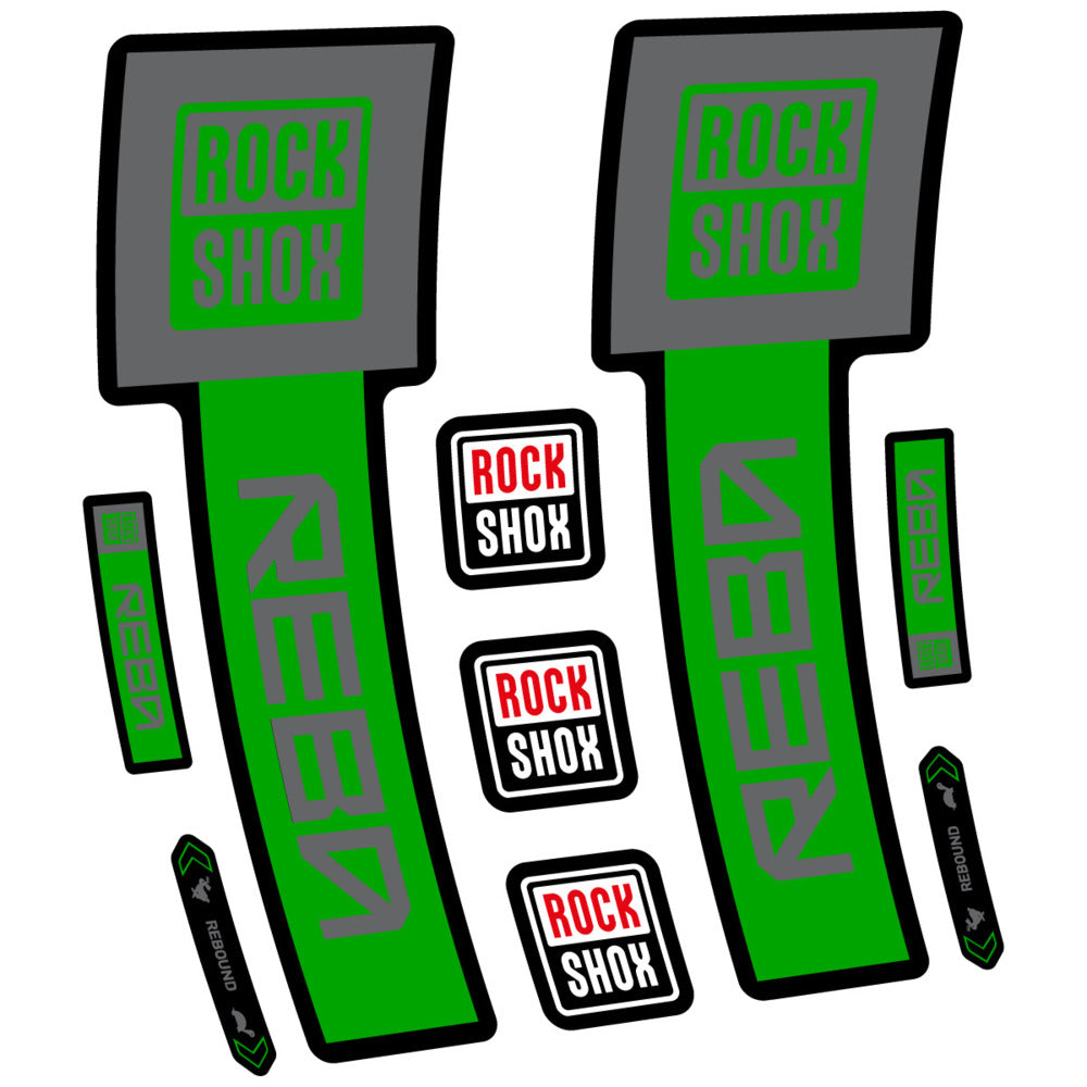 Decal RockShox Reba Base 2026, Fork 29" 32mm, bike sticker vinyl