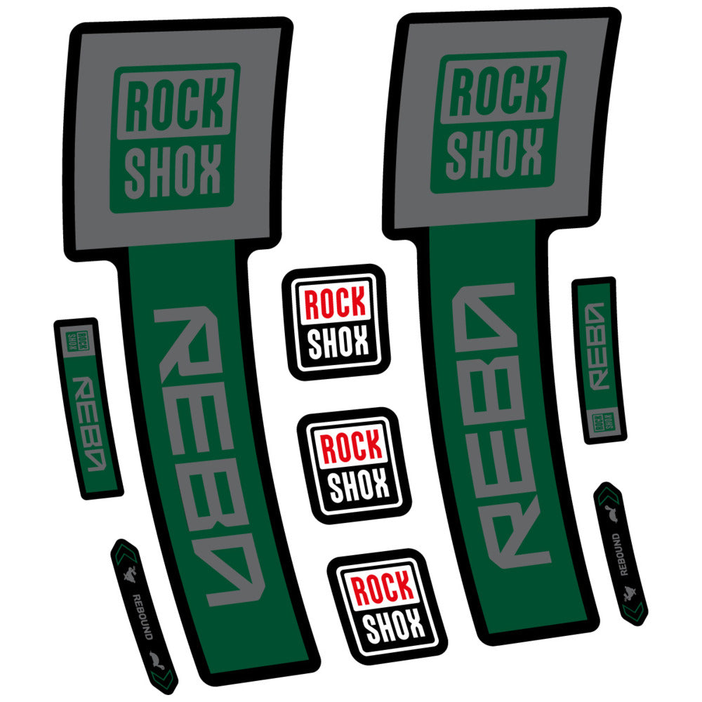 Decal RockShox Reba Base 2026, Fork 29" 32mm, bike sticker vinyl