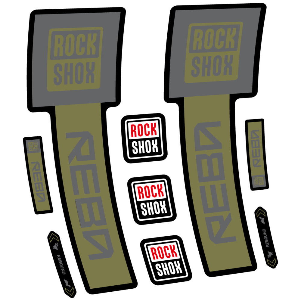 Decal RockShox Reba Base 2026, Fork 29" 32mm, bike sticker vinyl