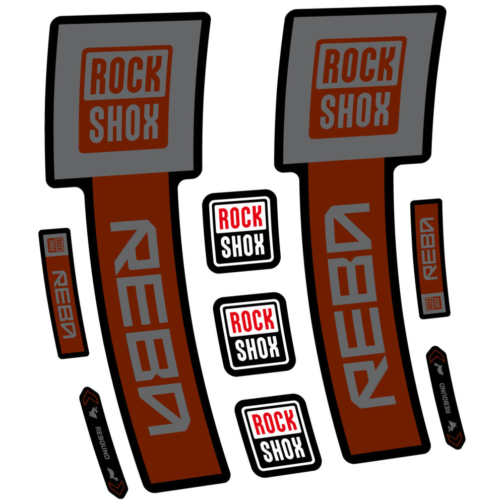 Decal RockShox Reba Base 2026, Fork 29" 32mm, bike sticker vinyl