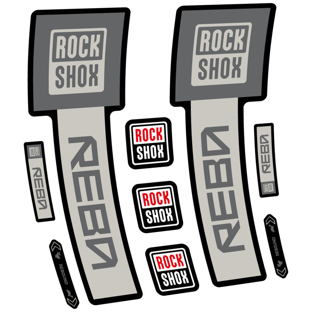Decal RockShox Reba Base 2026, Fork 29" 32mm, bike sticker vinyl