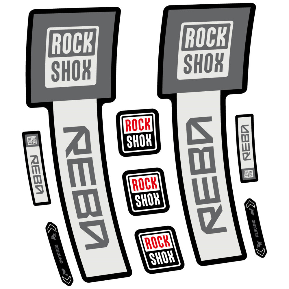 Decal RockShox Reba Base 2026, Fork 29" 32mm, bike sticker vinyl