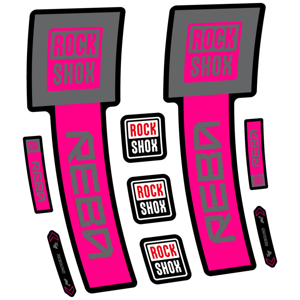 Decal RockShox Reba Base 2026, Fork 29" 32mm, bike sticker vinyl